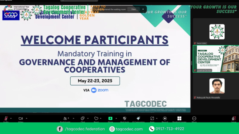 Read more about the article Governance & Management of Cooperative webinar