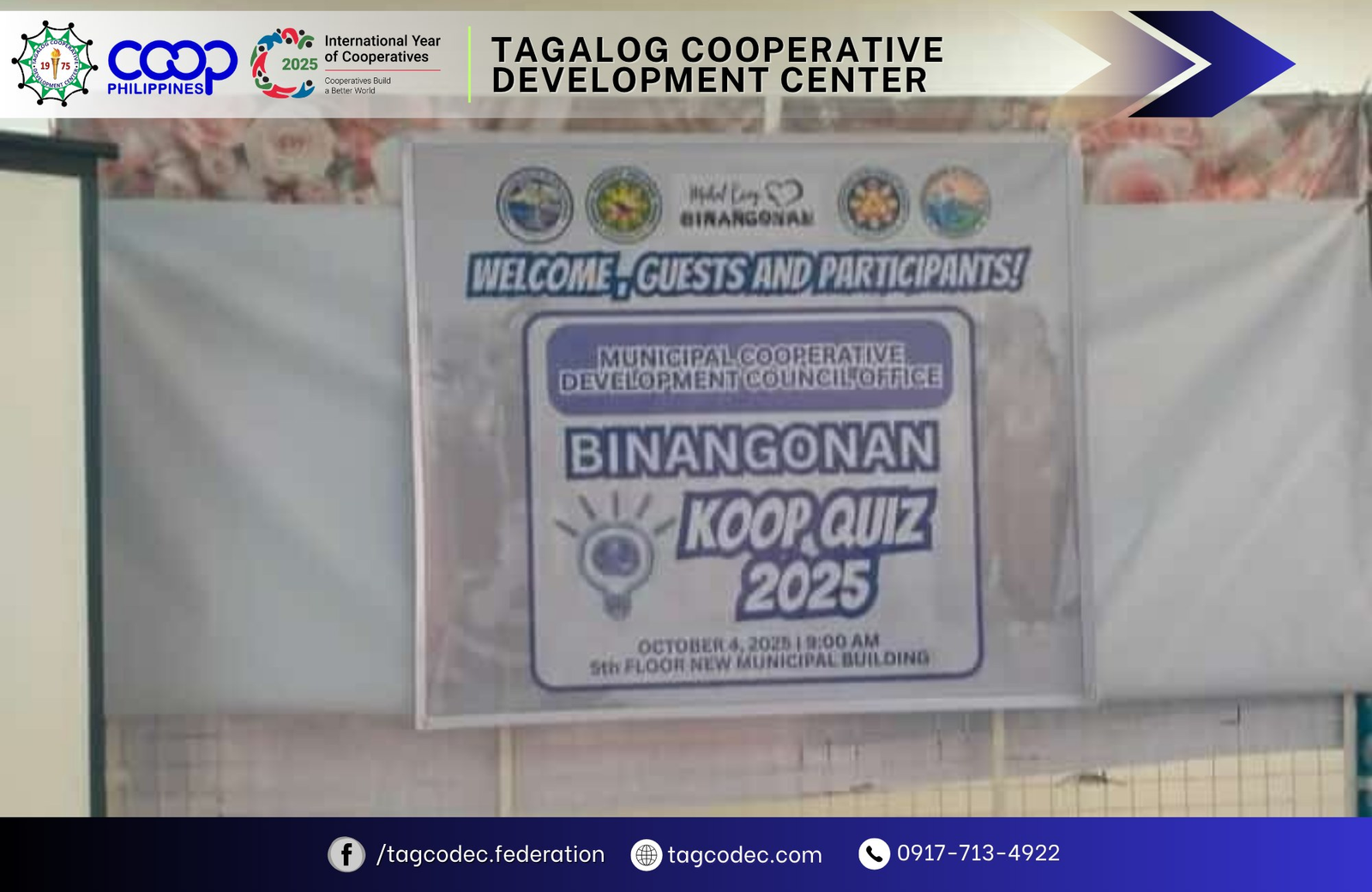 Read more about the article 𝐁𝐢𝐧𝐚𝐧𝐠𝐨𝐧𝐚𝐧 𝐊𝐨𝐨𝐩 𝐐𝐮𝐢𝐳 𝟐𝟎𝟐𝟓