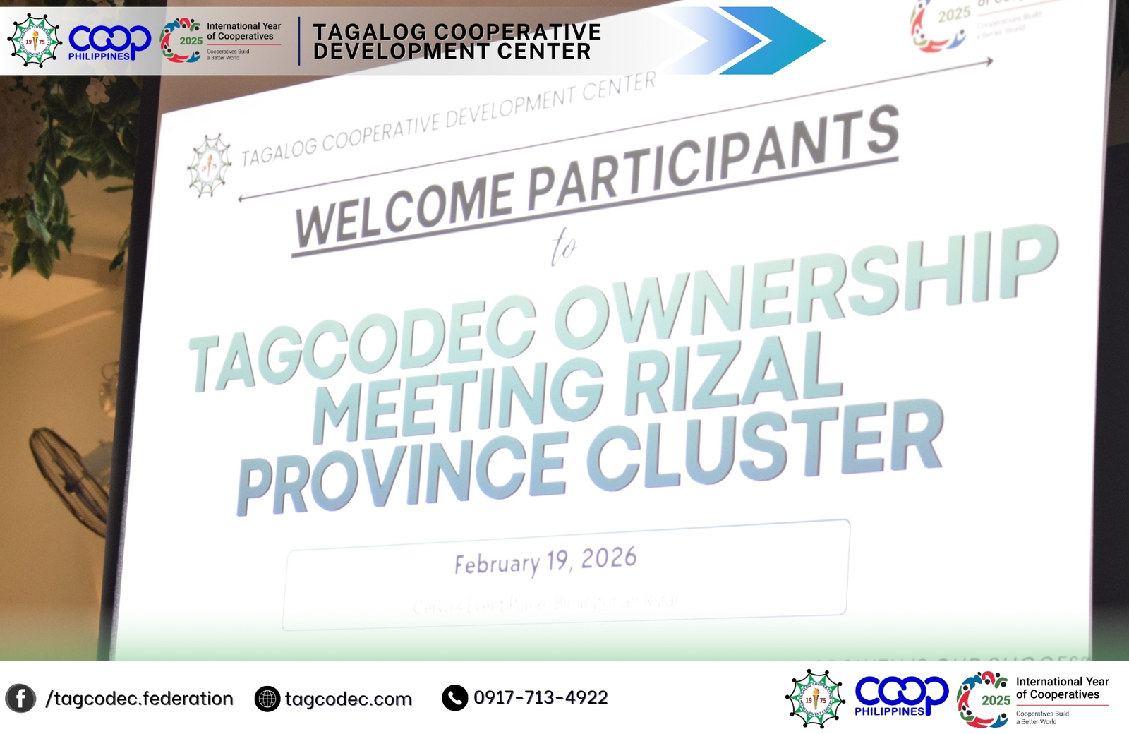 Read more about the article 𝗛𝗜𝗚𝗛𝗟𝗜𝗚𝗛𝗧𝗦 | Region IV-A Ownership Meeting