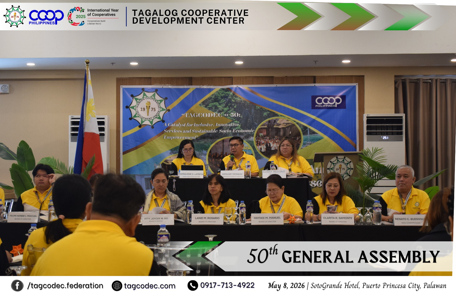 Read more about the article 𝐇𝐈𝐆𝐇𝐋𝐈𝐆𝐇𝐓𝐒 | 𝟓𝟎𝐭𝐡 𝐆𝐞𝐧𝐞𝐫𝐚𝐥 𝐀𝐬𝐬𝐞𝐦𝐛𝐥𝐲 𝐏𝐫𝐨𝐩𝐞𝐫