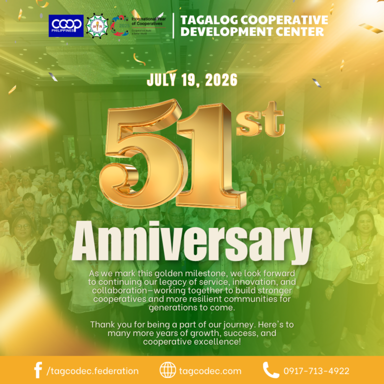 Read more about the article 𝐂𝐞𝐥𝐞𝐛𝐫𝐚𝐭𝐢𝐧𝐠 𝐓𝐀𝐆𝐂𝐎𝐃𝐄𝐂’𝐬 𝟓𝟏𝐬𝐭 𝐀𝐧𝐧𝐢𝐯𝐞𝐫𝐬𝐚𝐫𝐲!