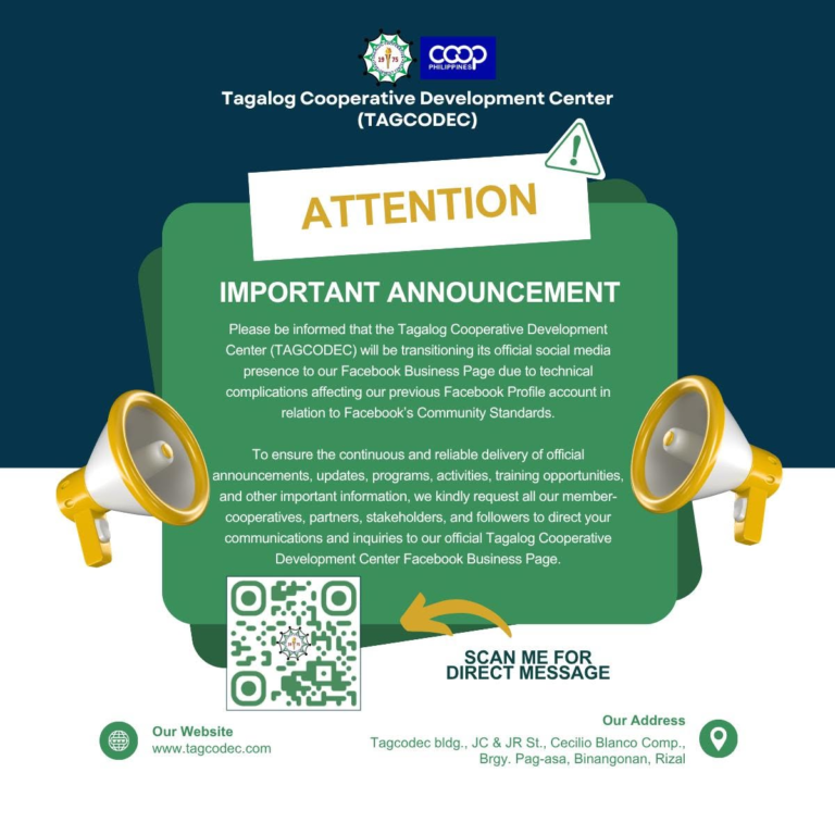 Read more about the article 𝐀𝐓𝐓𝐄𝐍𝐓𝐈𝐎𝐍, 𝐓𝐀𝐆𝐂𝐎𝐃𝐄𝐂 𝐌𝐄𝐌𝐁𝐄𝐑𝐒 𝐀𝐍𝐃 𝐏𝐀𝐑𝐓𝐍𝐄𝐑𝐒!